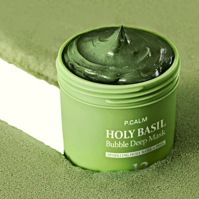 Holy Basil Bubble Deep Mask displayed for UAE beauty skincare products