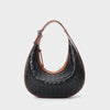 Design Niche Women's Woven Genuine Leather Bag