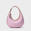Design Niche Women's Woven Genuine Leather Bag