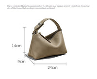 Genuine Leather Portable Shoulder Bag Fashion