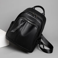 Light Luxury High-grade Women's Backpack PU Soft Leather Fashion