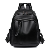 Light Luxury High-grade Women's Backpack PU Soft Leather Fashion